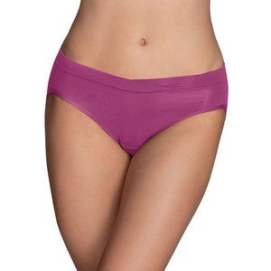 Vanity Fair NWT Plumberry Beyond Comfort Silky Stretch Bikini 18291 6 M